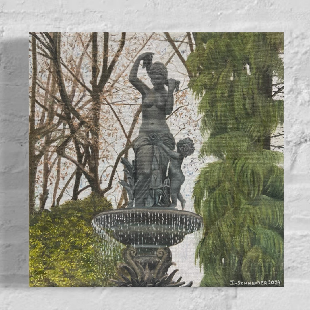 Estátua do Palácio de Cristal, Porto (30X30cm)