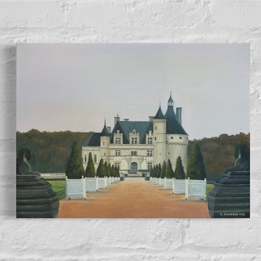 "Chenonceau castle" (30X40cm)