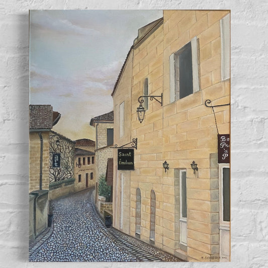 "Streets of Saint Émilion" (40X50cm)